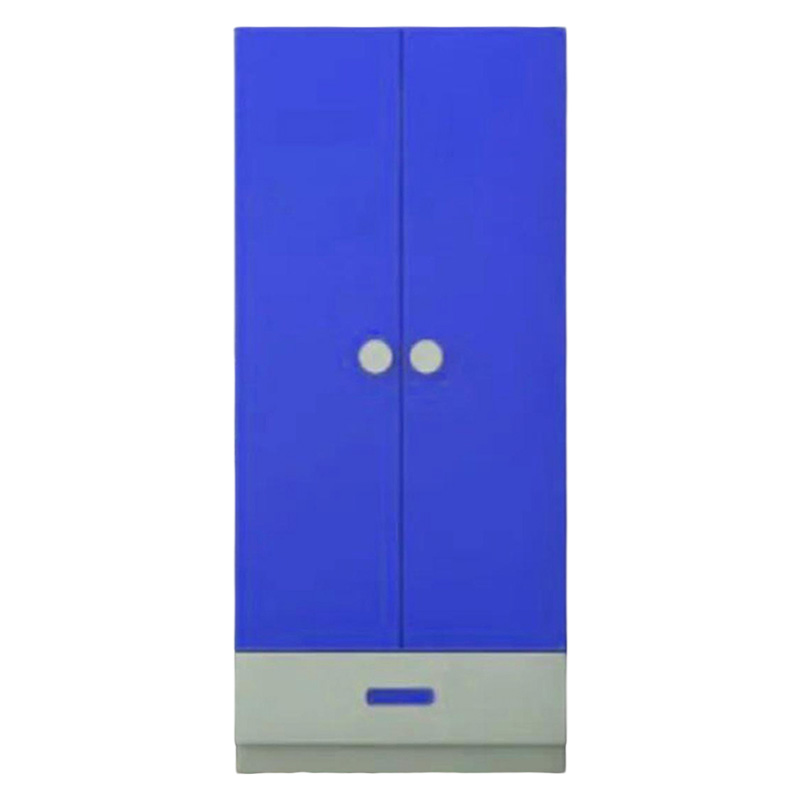 Picture of 2 Door Palencia Almirah with Locker Drawer or Cloth Storage Organizer for Living Room & Bedroom | Multipurpose Wardrobe for