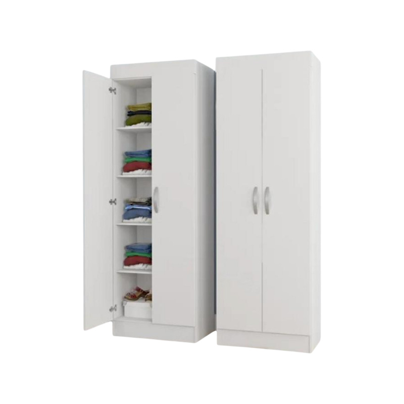 Picture of Progressive - Modern 2 Doors Almirah with Inner Storage Shelves by Best Quality Furniture - Furniture & Decor - Modern and Trendy