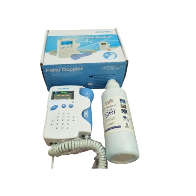 Picture of vcomin fetal doppler fetal ultrasound baby heartbeat with 250ml gel