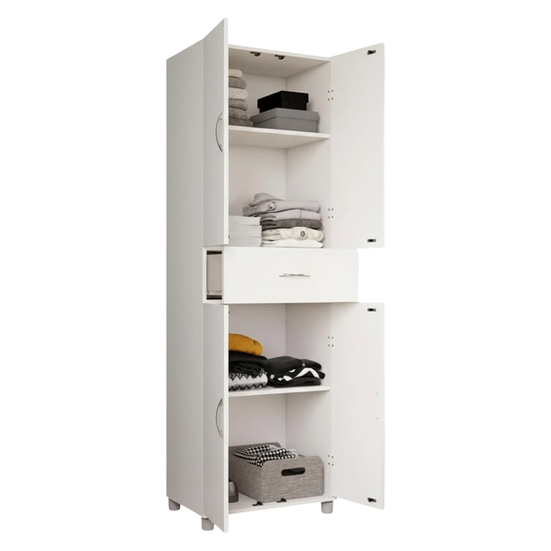 Picture of Unique Design 4 Door Almirah with Locker Drawer/ Bedroom Furniture Wardrobe/ Cloth Storage Cabinet by Best Quality Furniture
