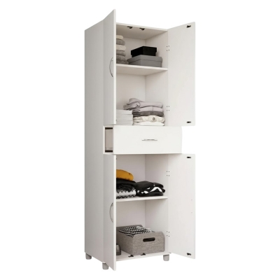 Picture of Unique Design 4 Door Almirah with Locker Drawer/ Bedroom Furniture Wardrobe/ Cloth Storage Cabinet by Best Quality Furniture