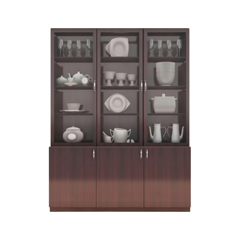 Picture of Newfangled - Showcase With Crockery Display Unit with 3 door Storage Cabinet by Best Quality Furniture - Furniture & Decor