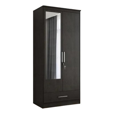 Picture of Highly Vital - Modern Two Doors Almirah with One Side Mirror by Best Quality Furniture - Furniture & Decor - Modern and Trendy