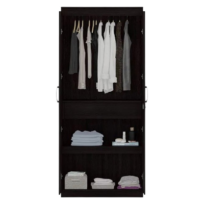 Picture of Newfangled - 2 Door Almira with Inner Drawer and Cloth Storage Unit - Best Quality Furniture - Furniture & Decor - Modern and Trendy
