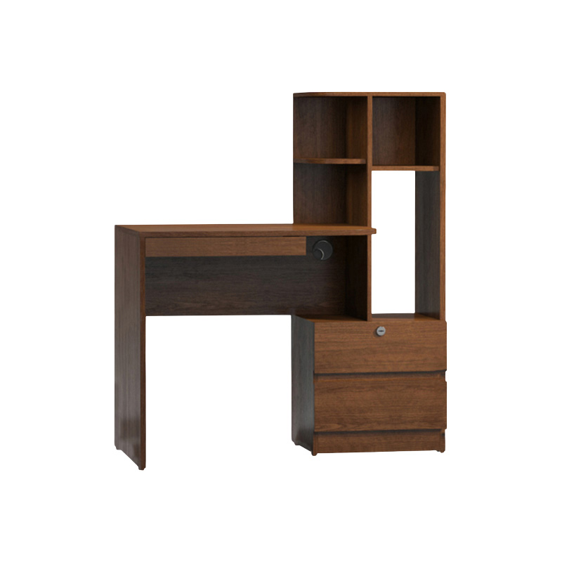 Picture of High Quality Computer Table | Study Table | Reading Table | Laptop Table with Two Drawes & Shelves Storage by Best Quality Furniture