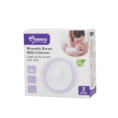 Picture of Breast Milk Collector, 2pcs Breast Shells, Easy to Wear Milk Collection Cups BPA-Free Breast Shlle Milk Collector