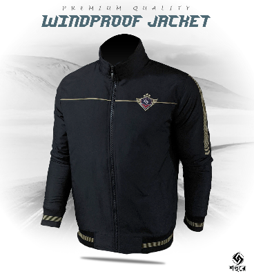 Picture of Shohure Black color Double part air proof jacket
