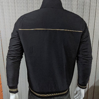 Picture of Shohure Black color Double part air proof jacket