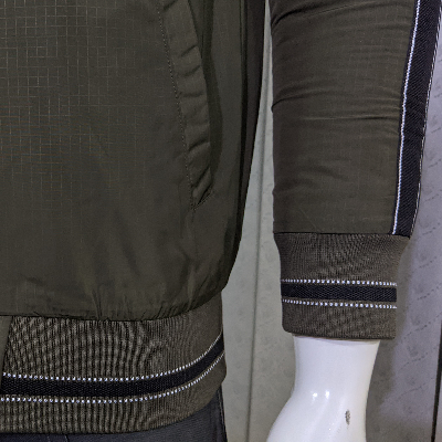 Picture of Shohure Olive color Double part air proof jacket