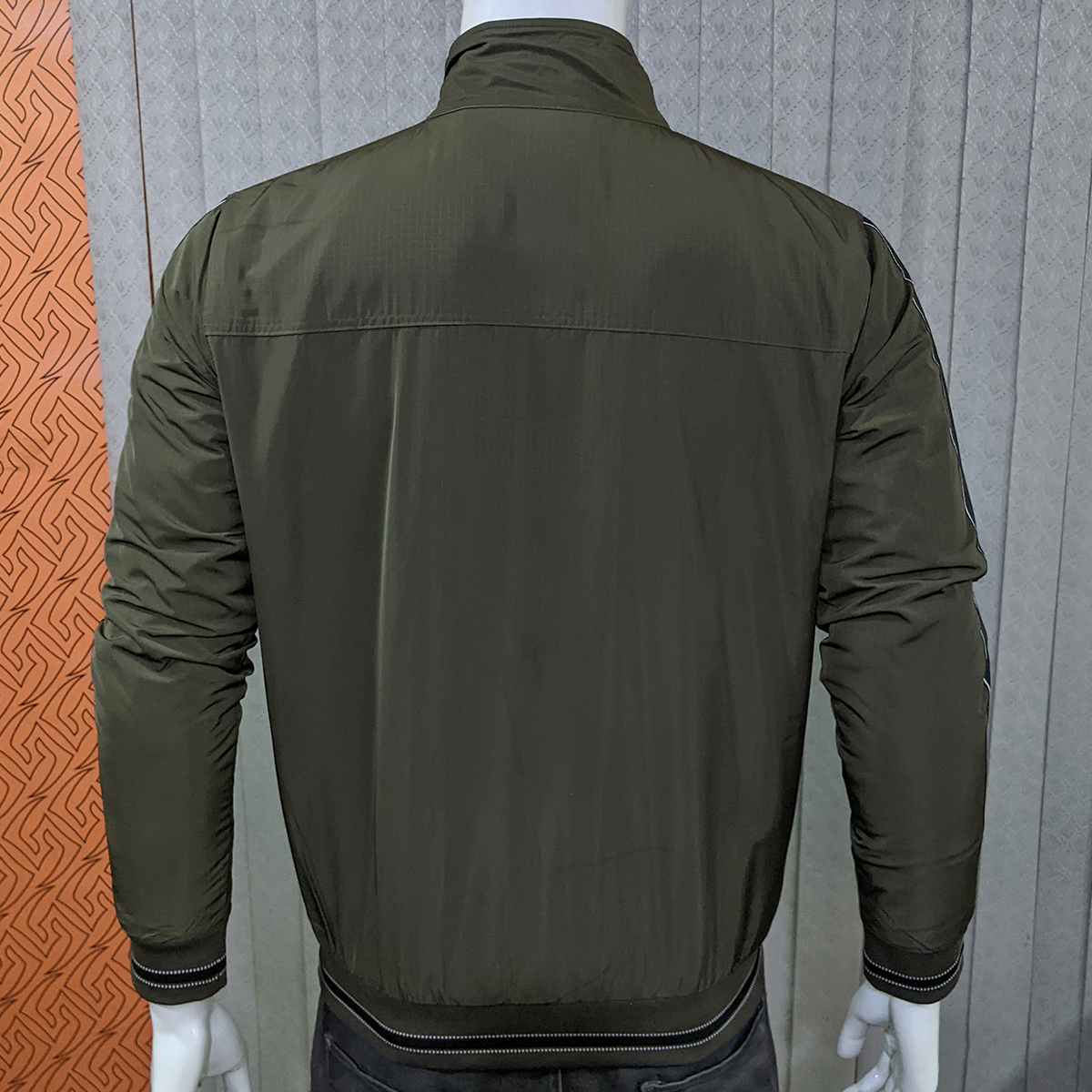 Picture of Shohure Olive color Double part air proof jacket