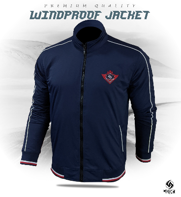Picture of Shohure Navy Blue color Double part air proof jacket