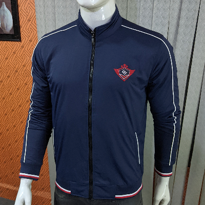 Picture of Shohure Navy Blue color Double part air proof jacket