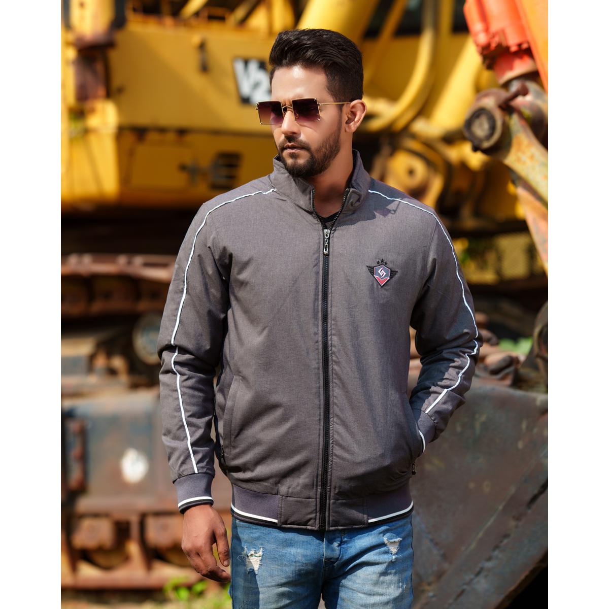 Picture of Shohure Dark Gray color Double part air proof jacket