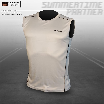 Picture of Shohure Grey Color Tank Top
