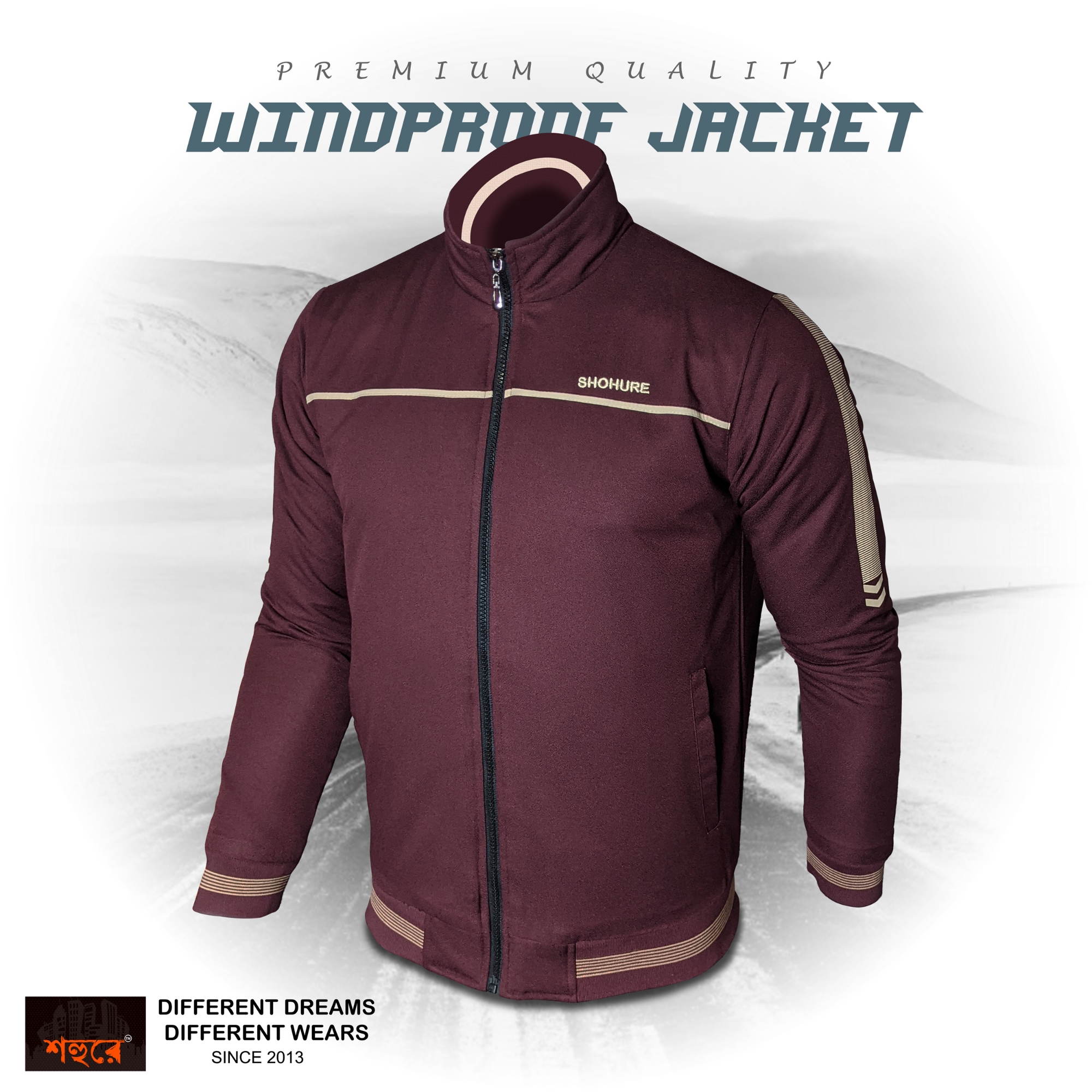 Picture of Merun Color Double part air proof jacket