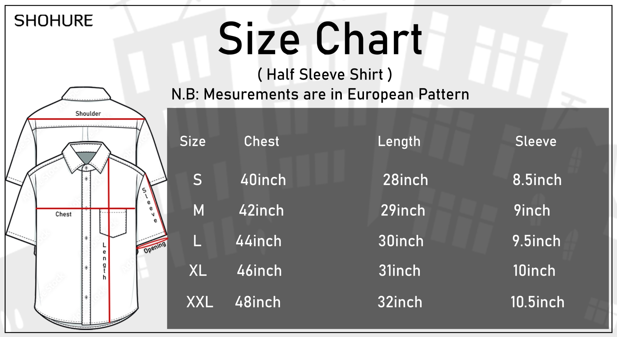 Picture of Shohure Pure Linen Half Sleeve Shirt
