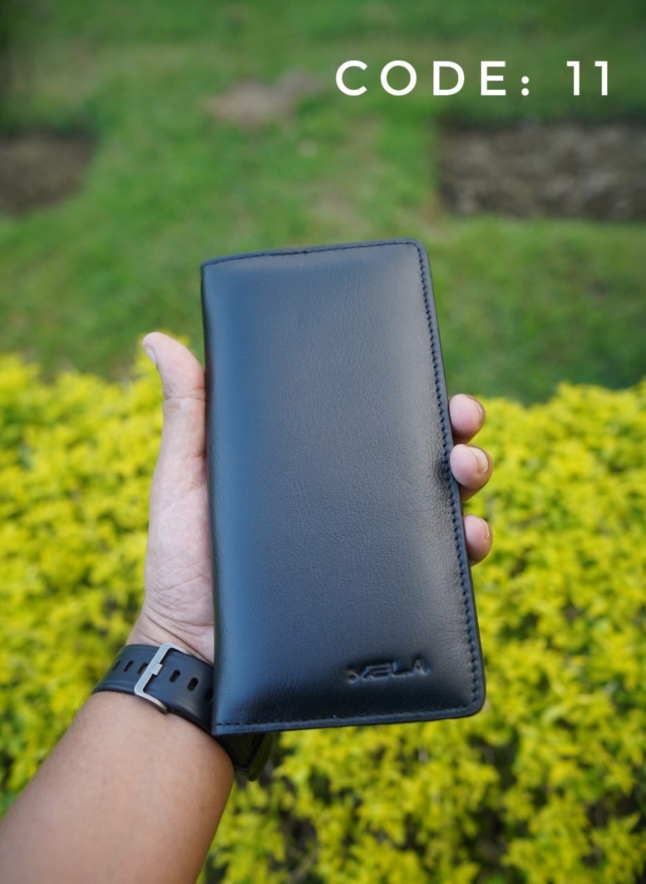 Picture of LUXIO Classic Long Wallet for Men – Black Premium Genuine Leather, Multi-Card Slot, Slim & Stylish Money Bag | Minimalist Leather Wallet for Men Picture of LUXIO Classic Long Wallet for Men – Black Premium Genuine Leather, Multi-Card Slot, Slim & Stylish Money Bag | Minimalist Leather Wallet for Men