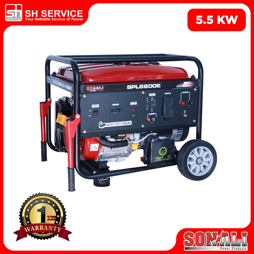 Picture of SONALI 5.5KW Petrol Generator SPL6600E Picture of SONALI 5.5KW Petrol Generator SPL6600E