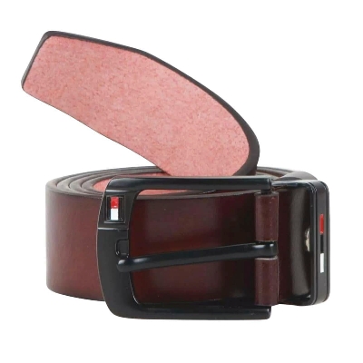 Picture of Chocolate Stylist Casual Belt For Artificial Leather new collection brown Belt For Men 2024