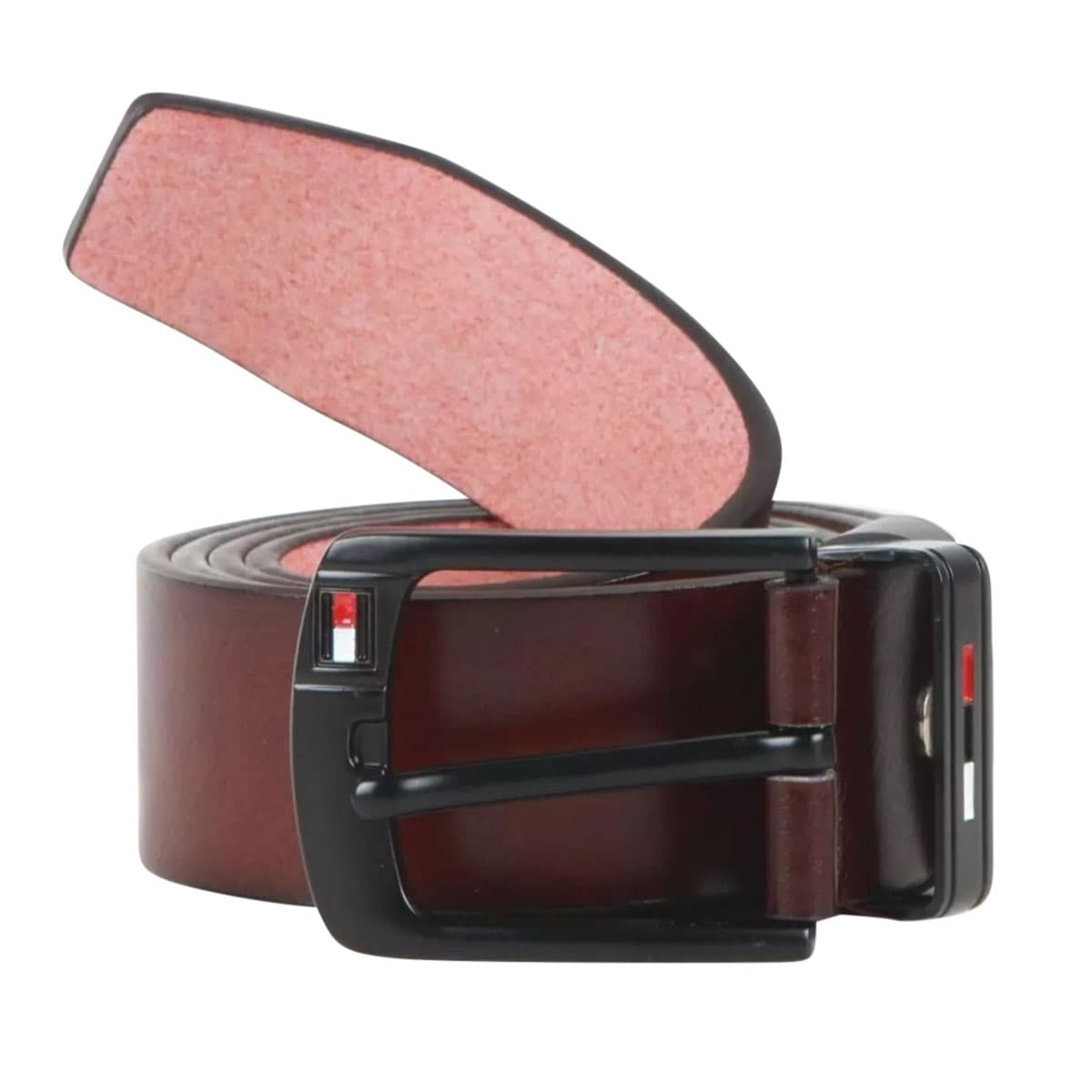 Picture of Chocolate Stylist Casual Belt For Artificial Leather new collection brown Belt For Men 2024