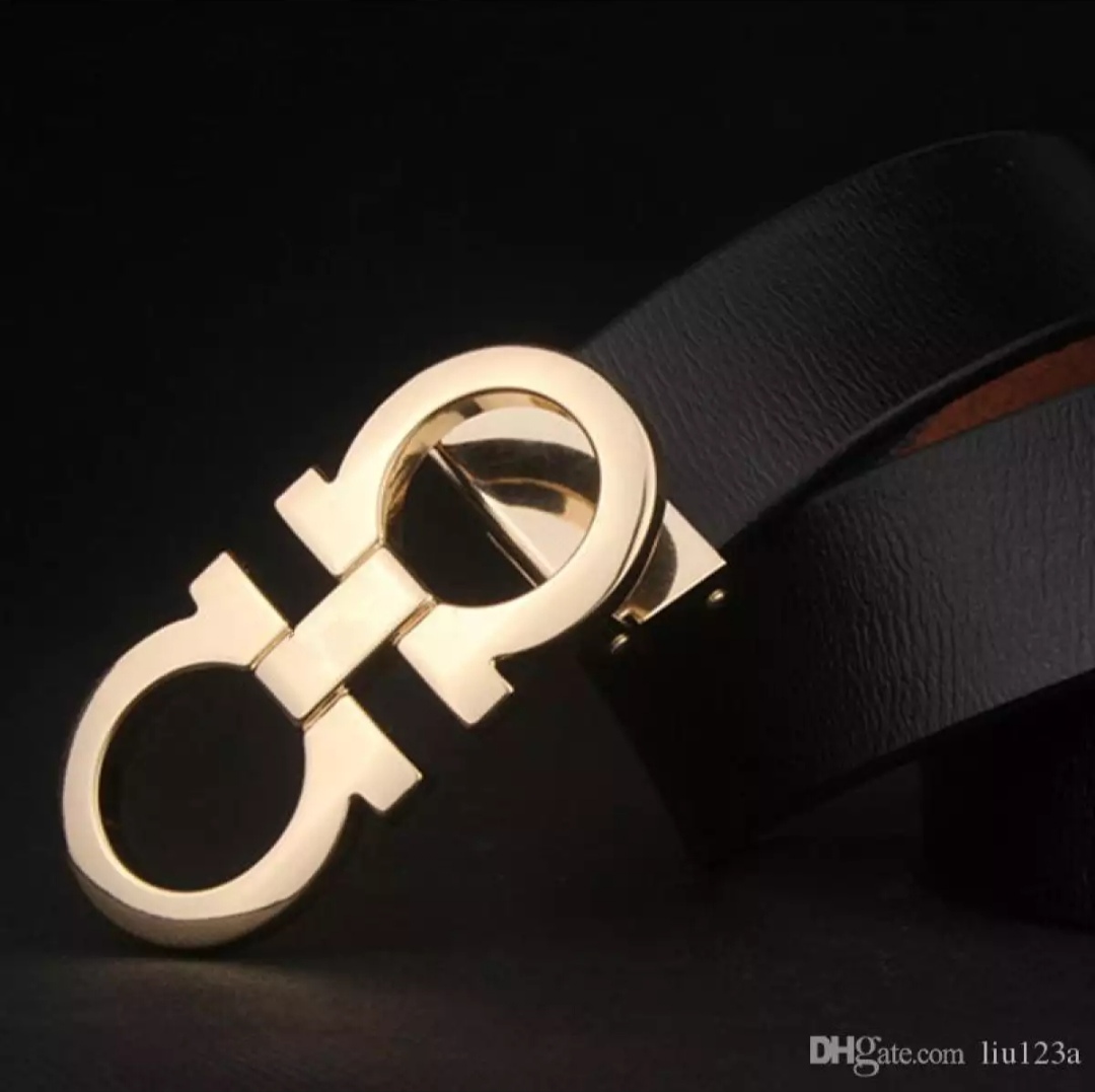 Picture of Ferragamo High Quality Artificial Leather new collection brown Belt For Men 2024's Black Belt Leather Male Strap Pin Buckle Casual Belt