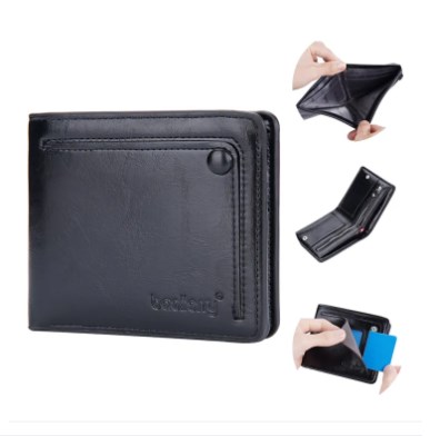 Picture of Men's Wallet Organize Money Cards Holder Leather Business Wallets