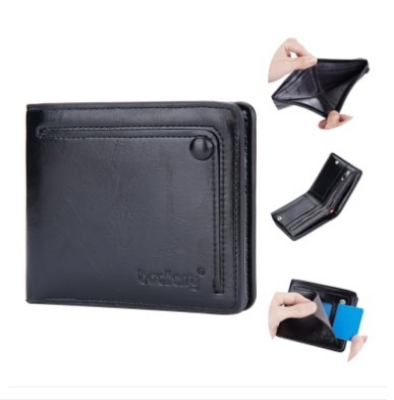 Picture of Men's Wallet Organize Money Cards Holder Leather Business Wallets