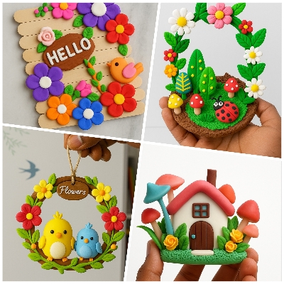 Picture of 12 Colors Soft Super Light Clay Modeling Air Dry Clay For DIY Handmade Toys | 12 24 Colors Slime Super Light Clay Tools Air drying Light Plastic Modeling Clay handmade educational 3D