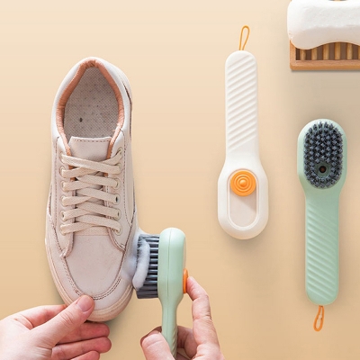 Picture of Multifunction Long Handle Liquid Shoe Brush cleaning Brush for Clothes Shoe Clothing washing Household Cleaning tools