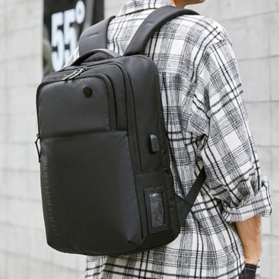 Picture of Arctic Hunter B00477 Waterproof Anti Theft Travel Backpack 15.6