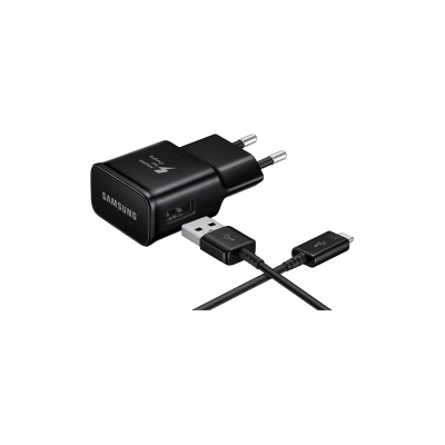 Picture of For Samsung Galaxy A51 A71 A50 A50s A30 A30s A20 A20s M31 A31 M20 Fast Charger Adapter with Type-C Cable Black