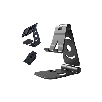 Picture of Folding Lazy Phone Holder Stand Universal Adjustable Desktop Mobile Phone Bracket