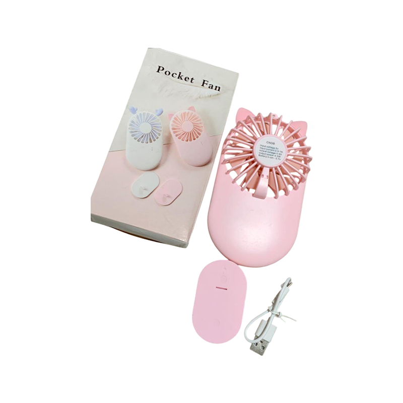 Picture of Portable Handheld Pocket USB Fan Air Conditioning Battery Operated Rechargeable USB Power Handheld Mini Fan Cooler