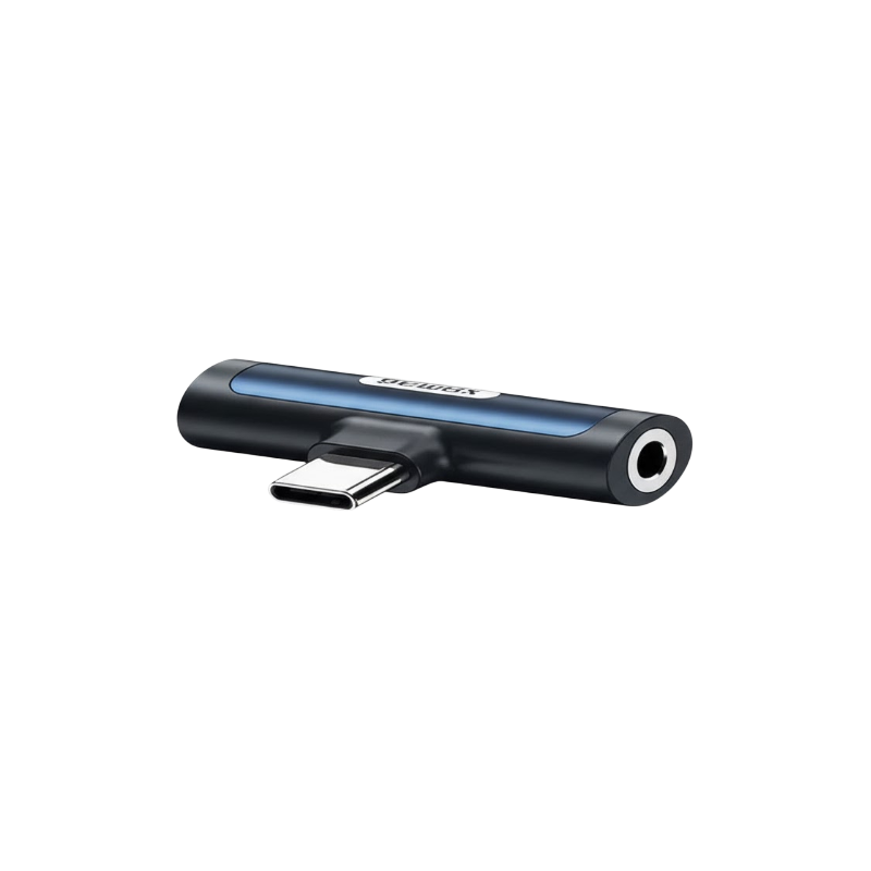 Picture of REMAX RL-LA03a 2 in 1 Type C Dual Charge & Earphone Audio Splitter Adapter