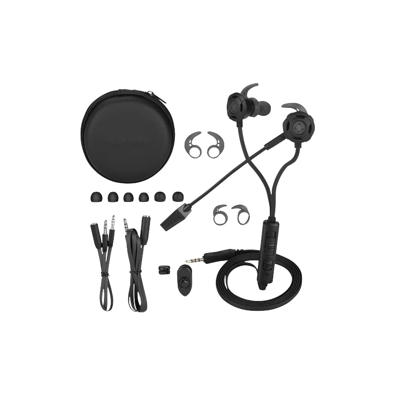Picture of Plextone G30 Gaming Headset With Double Microphone In Ear Stereo Bass Noise Cancelling Earphone With Mic For Phone Computer Notebook PC