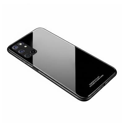 Picture of For OPPO A52 (HONGKONG DESIGN) Tempered Glass Case With Soft TPU Frame Shockproof Phone Cover