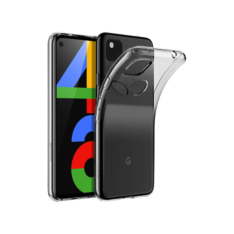 Picture of For Google Pixel 4A 5G Case Extremely Thin Crystal Clear Soft TPU Rubber [Excellent Durability] [Scratch Resistant Anti Slip] Cover Case For Pixel 4a 5G (Clear)