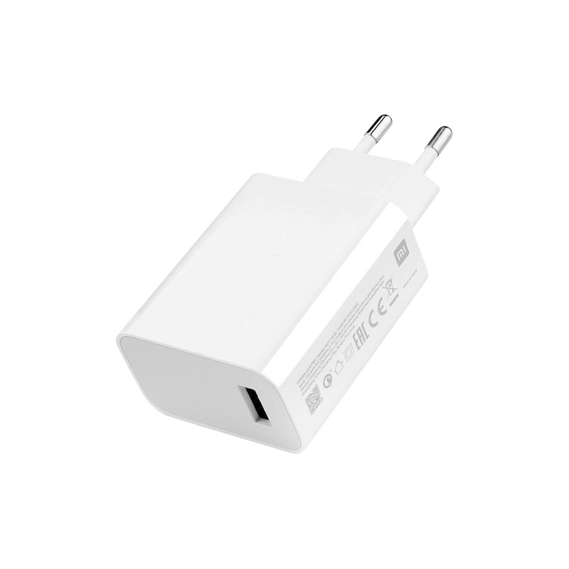 Picture of Charger 33W (Max) EU Plug Turbo Charger MDY-11-EZ For Xiaomi Mi 10T Mi 10T 5G Mi 10T Lite 5G Mi 10T Pro 5G, POCO F2 Pro POCO X3 Pro Quick Charge 33W 3A Power Supply With Orange Type-C Charging & Data Cable