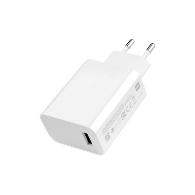 Picture of Charger 33W (Max) EU Plug Turbo Charger MDY-11-EZ For Xiaomi Mi 10T Mi 10T 5G Mi 10T Lite 5G Mi 10T Pro 5G, POCO F2 Pro POCO X3 Pro Quick Charge 33W 3A Power Supply With Orange Type-C Charging & Data Cable