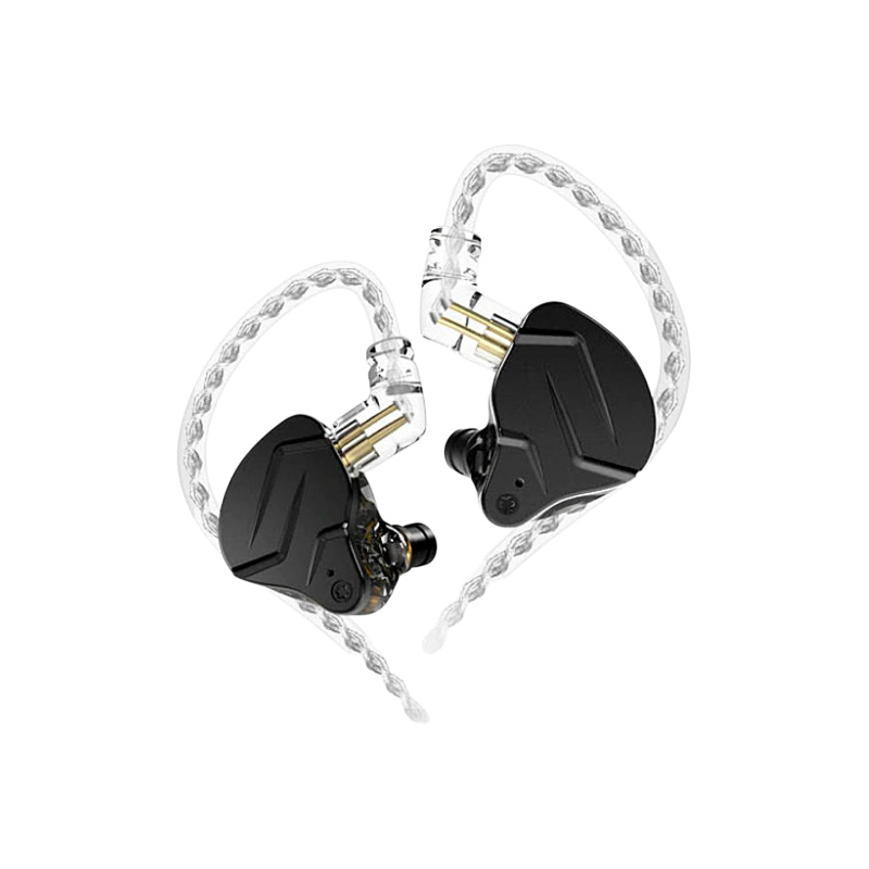 Picture of KZ ZSN Pro X Wired Headset With Mic ZSN Pro X Hybrid Metal Stereo Bass In-Ear Earphone Monitor Sports Headset Gamer Upgraded Hybrid Earphone