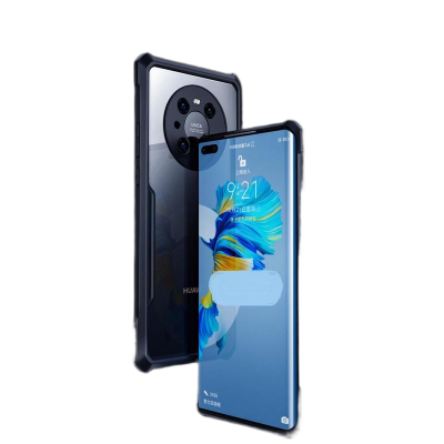 Picture of Xundd Case For Huawei Mate 40 Pro Military Grade Black Bumper Case Airbags Shockproof Protective Transparent Back Cover - Phone Back Cover
