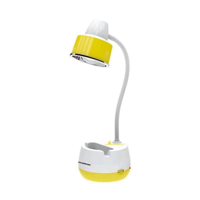 Picture of FOCUS SF-8601 Desk Lamp Eye Protection Soft Light LED Table Lamp Rechargeable Reading Led Bedroom Lamp Mobile Stand Cool & Warm Light For Home Office Reading Table Light White & Yellow, Pink