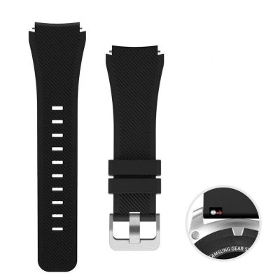 Picture of 22MM Silicone Band For Samsung Galaxy Watch 46mm Premium Quality Sports Strap For Samsung Gear S3 Classic/Frontier Huawei Watch GT 2 For IMILAB KW66 / Mibro X1