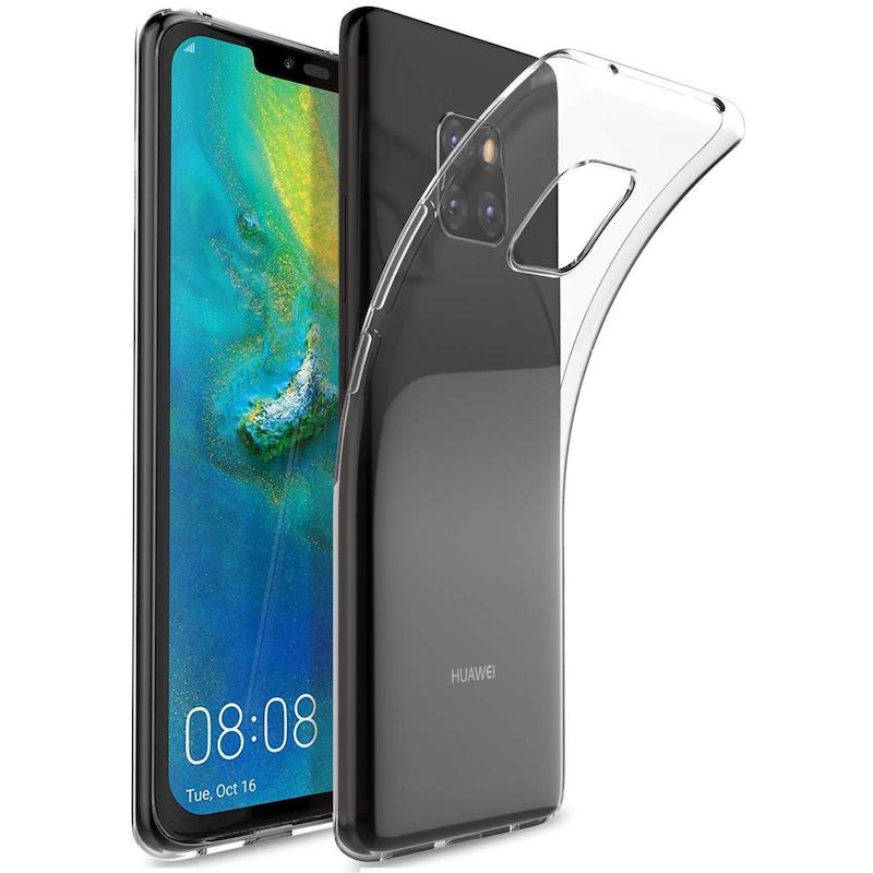 Picture of For Huawei Mate20 Pro Case Extremely Thin Crystal Clear Soft TPU Rubber Excellent Durability Scratch Resistant Anti Slip Cover Case For Huawei Mate 20 Pro Clear Cover