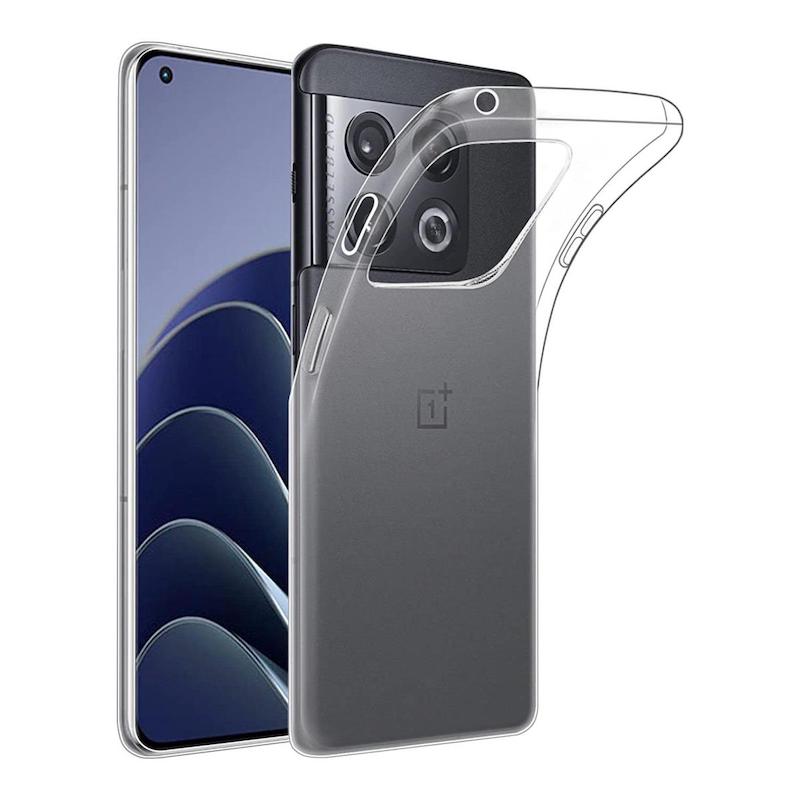 Picture of For OnePlus ACE Pro Phone Case Extremely Thin Crystal Clear Soft TPU Rubber Excellent Durability Scratch Resistant Anti Slip Case Clear Cover