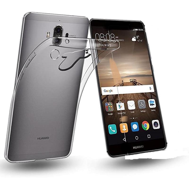 Picture of For Huawei Mate 9 Phone Cover Soft TPU Case Ultra Slim Crystal Clear Anti Yellow Shockproof Anti Scratch Back Cover Case