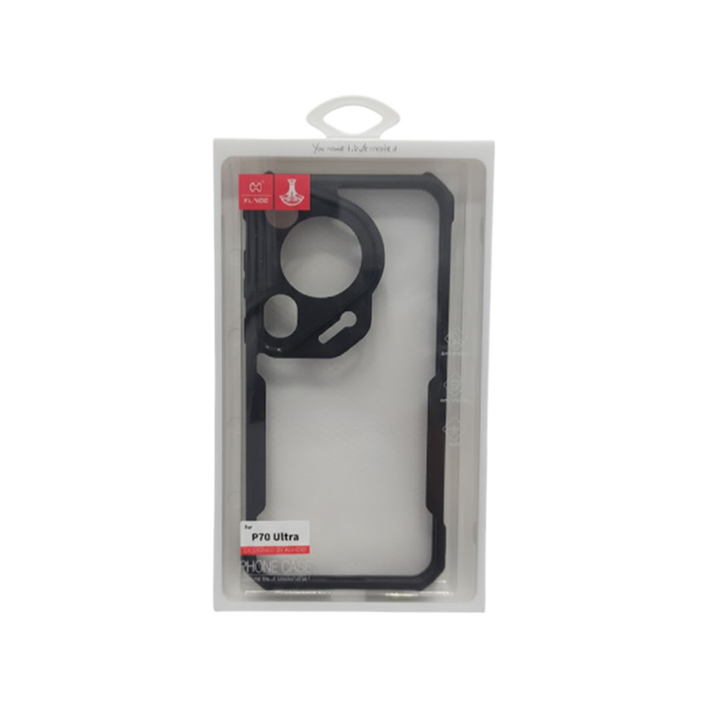 Picture of XUNDD CASE For Huawei Pure 70 Ultra Phone Cover Military Grade Black Bumper Case Airbags Shockproof Protective Transparent Back Cover
