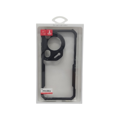 Picture of XUNDD CASE For Huawei Pure 70 Ultra Phone Cover Military Grade Black Bumper Case Airbags Shockproof Protective Transparent Back Cover