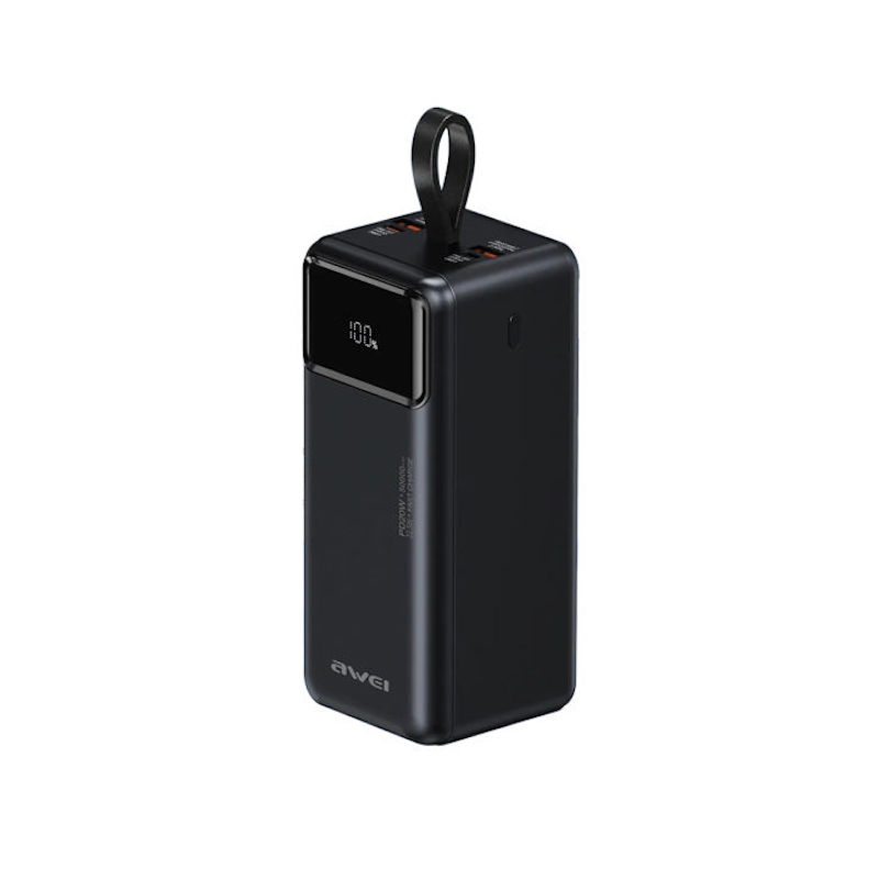 Picture of Awei P42K 50000mAh Large Capacity Power Bank 22.5W Fast Charge Long Battery Life LED Display Multi Curcuit Protection