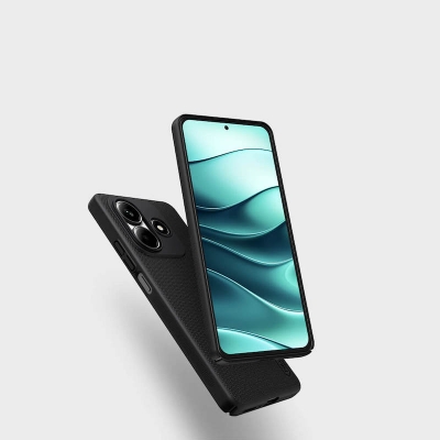 Picture of For Xiaomi Redmi Note 14 Phone Case Nillkin Super Frosted Shield Hard PC Back Cover Salient Dot Design Cover For Redmi Note 14 5G